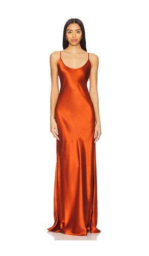 Charmaine U Neck Gown in Burnt Orange. - size 10 (also in 12, 2, 4, 6, 8) - L'AGENCE - Modalova