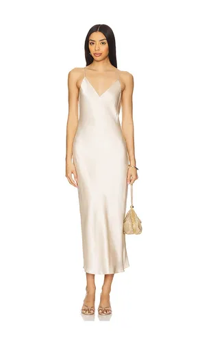 Seridie Slip Midi Dress in Ivory. - size 0 (also in 00, 2, 4, 6, 8) - L'AGENCE - Modalova