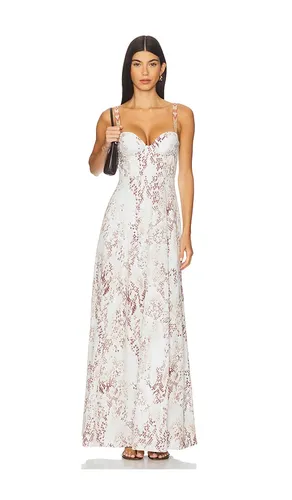 Sutton Maxi Dress in Ivory. - size 0 (also in 2, 4, 6) - L'AGENCE - Modalova