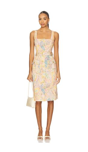 Idy Button Front Tank Dress in Beige,Blush. - size 00 (also in 10, 2, 4, 6, 8) - L'AGENCE - Modalova