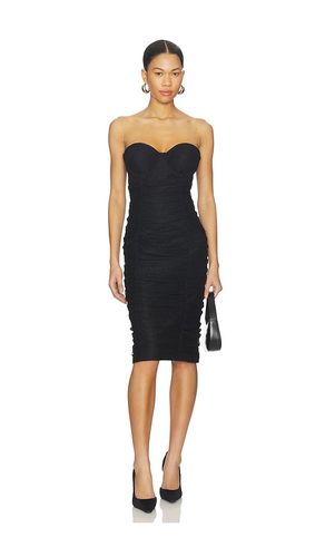 Senna Lace Bustier Midi Dress in . - size M (also in XL) - L'AGENCE - Modalova
