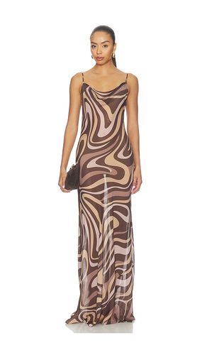 Christine Dress in Brown. - size 00 (also in 0, 2, 4, 6, 10, 12) - L'AGENCE - Modalova