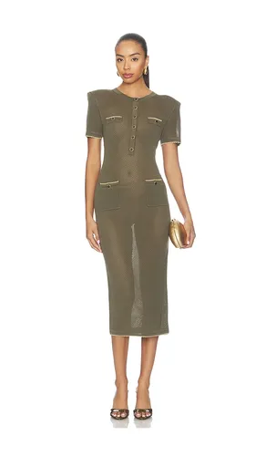 Mel Short Sleeve Open Stitch Midi Dress in . Size L. Also in M, S, XL - L'AGENCE - Modalova