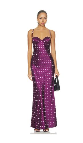 Sayla Bias Cut Maxi Dress in Burgundy. - size 2 (also in 4, 6) - L'AGENCE - Modalova