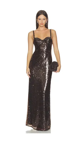 Sayla Maxi Dress in Brown. - size 2 (also in 4, 6, 8) - L'AGENCE - Modalova