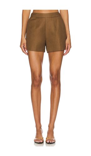 Ashton Short in Brown. - size 0 (also in 10) - L'AGENCE - Modalova