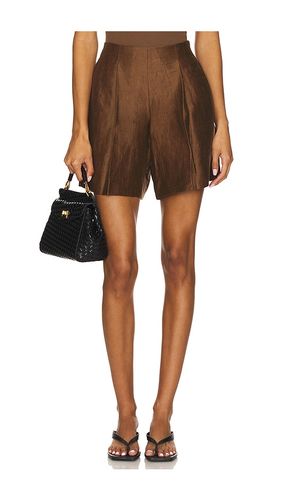 Hadleigh Long Short in Brown. - size 0 (also in 10, 2, 4, 6, 8) - L'AGENCE - Modalova
