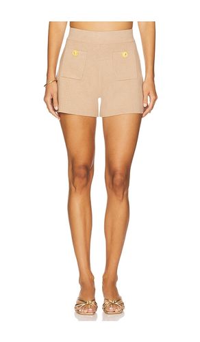 Lottie Knit Short in Beige. - size M (also in S, XS) - L'AGENCE - Modalova