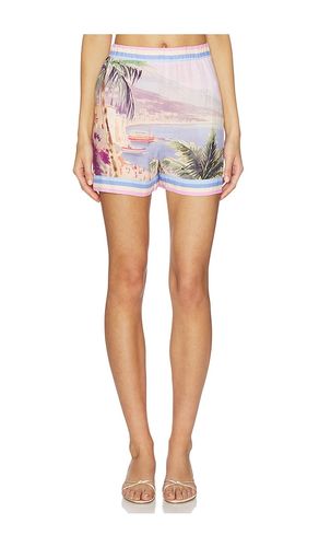 Enyo Postcard Print Shorts in . Size M. Also in S, XL - L'AGENCE - Modalova