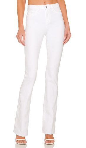 Selma high rise sleek baby boot en color blanco talla 27 en - White. Talla 27 (también en 28, 29, 30, 31) - L'AGENCE - Modalova