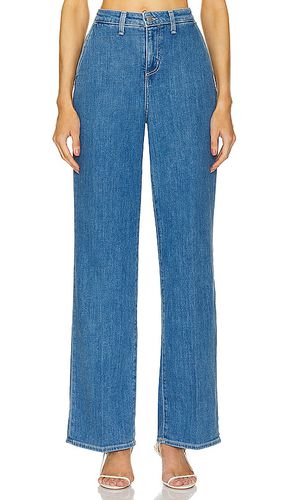 Weston Wide Leg Trouser in Blue. - size 24 (also in 25, 26, 27, 28, 29) - L'AGENCE - Modalova