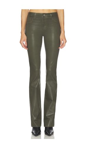 Ruth Straight Undone Hem in Olive. - size 26 (also in 27) - L'AGENCE - Modalova