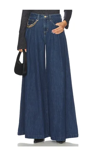 Chayse High Rise Super Wide Leg in Blue. - size 24 (also in 25, 26, 27, 28, 29) - L'AGENCE - Modalova