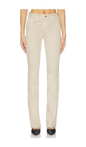 Selma High Rise Sleek Baby Boot Jean in Beige. - size 25 (also in 27) - L'AGENCE - Modalova
