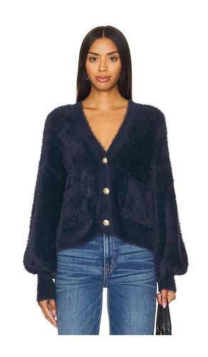 Harriet Blouson Sleeve Cardi in Navy. - size M (also in S) - L'AGENCE - Modalova