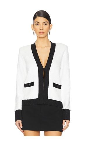 Jinny Sequin Cardigan in ,White. - size L (also in M, S, XL, XS) - L'AGENCE - Modalova