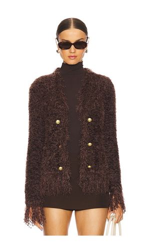 Azure Cardigan Blazer in Brown. - size L (also in XS) - L'AGENCE - Modalova