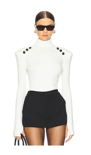Reeves Button Detail Turtleneck Sweater in . - size L (also in XL) - L'AGENCE - Modalova