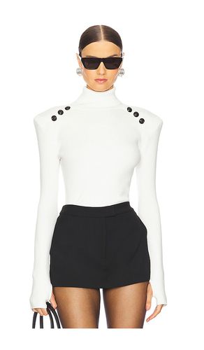 Reeves Button Detail Turtleneck Sweater in . Taglia M, S, XL, XXS - L'AGENCE - Modalova