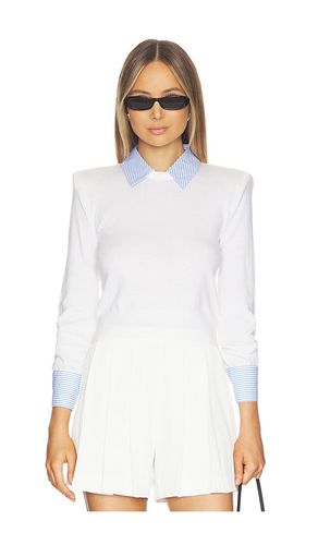 April Poplin Collar Pullover in . Size M. Also in L - L'AGENCE - Modalova