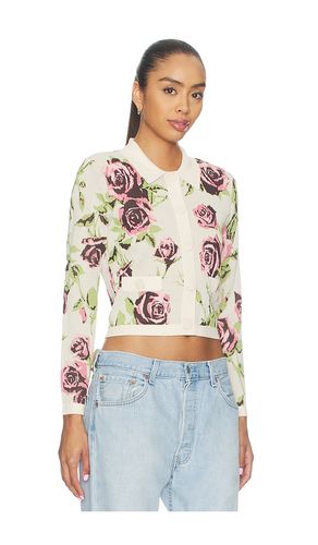 Osiris Jacquard Collared Cardigan in . Size L. Also in S, XS - L'AGENCE - Modalova