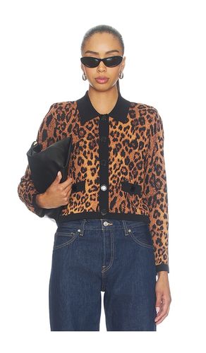 Osiris Collared Cardigan in Brown. - size L (also in M, S, XS) - L'AGENCE - Modalova