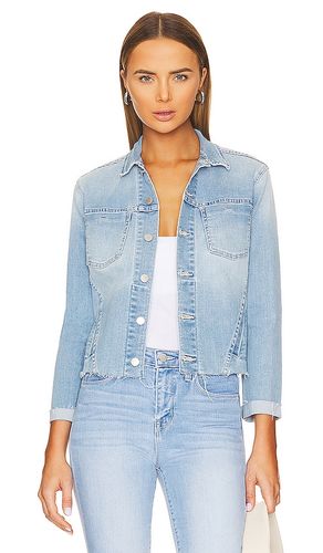 Janelle Slim Undone Jacket in Denim-Light. - size L (also in XS) - L'AGENCE - Modalova