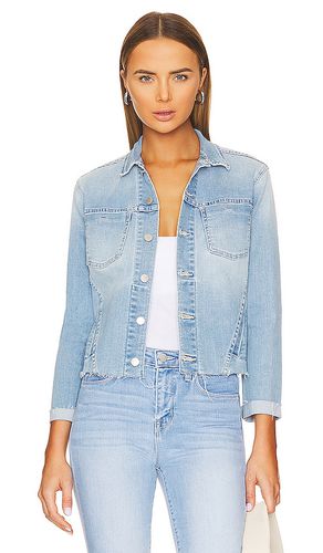 Janelle Slim Undone Jacket in Denim-Light. - size S (also in XS) - L'AGENCE - Modalova