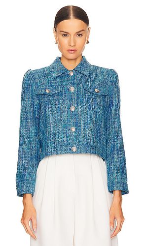 Kasey Bracelet Sleeve Jacket in Blue. - size M (also in S, XS) - L'AGENCE - Modalova