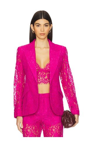 Chaqueta de encaje chamberlain en color rosado talla 0 en - Pink. Talla 0 (también en 2) - L'AGENCE - Modalova