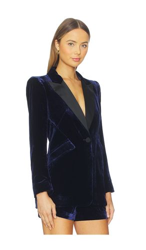 Sheila Structured Tux Blazer in Navy. - size 10 (also in 4) - L'AGENCE - Modalova