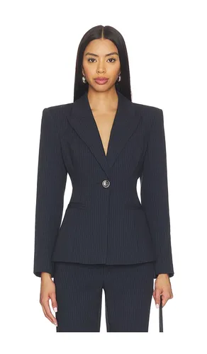 Therese Cinched Waist Blazer in Navy. - size 6 (also in 8) - L'AGENCE - Modalova