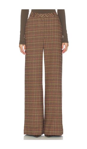 Pilar Wide Leg Pant in Brown. - size 0 (also in 10, 2, 4, 6) - L'AGENCE - Modalova