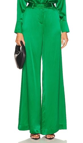 Gavin Wide Leg Pant in Green. - size 0 (also in 4) - L'AGENCE - Modalova