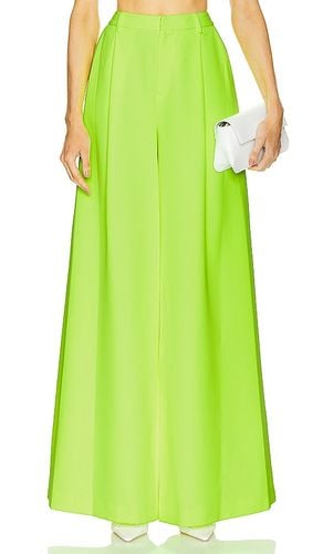 Caspian Wide Leg Pant in Green. - size 0 (also in 00) - L'AGENCE - Modalova