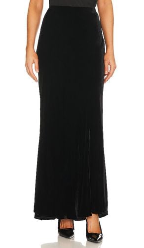 Zeta Long Velvet Skirt in . - size L (also in M, S, XL) - L'AGENCE - Modalova