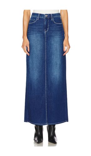 Miriam Denim Maxi Skirt in Blue. - size 23 (also in 24, 25, 26, 27, 28, 29, 30, 31, 32) - L'AGENCE - Modalova