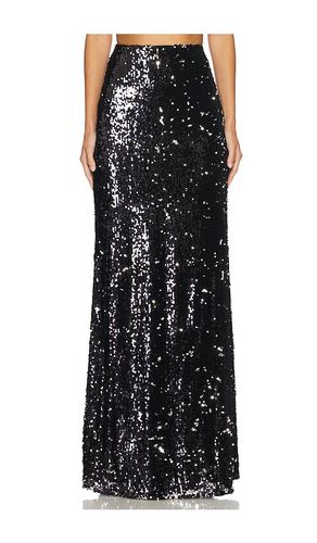 Sequin Zeta Long Skirt in Metallic . - size 0 (also in 00, 2) - L'AGENCE - Modalova