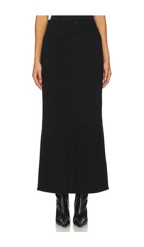 Miriam Denim Maxi Skirt in Black. - size 23 (also in 24, 25, 26, 27, 28, 29) - L'AGENCE - Modalova