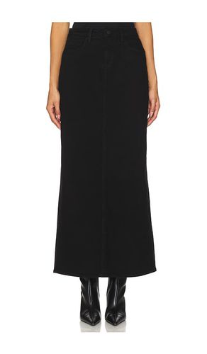 Miriam Denim Maxi Skirt in Black. - size 23 (also in 24, 25, 26, 29, 30) - L'AGENCE - Modalova