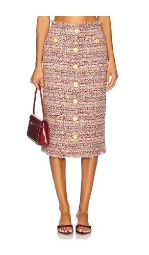 Tai Midi Skirt in Pink. - size 0 (also in 10, 2, 4, 8) - L'AGENCE - Modalova