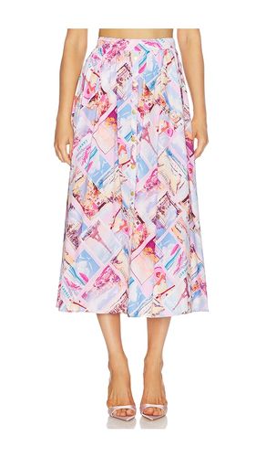 Seina Midi Skirt in . Size 0. Also in 2, 4, 6, 8 - L'AGENCE - Modalova