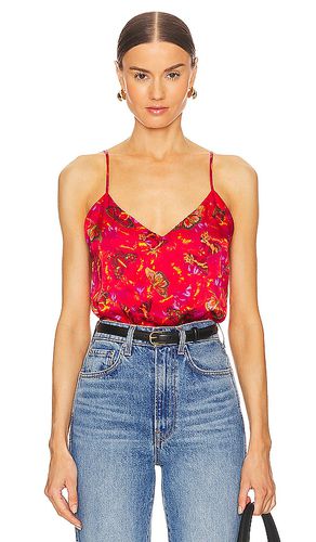 Jane Spaghetti Strap Top in Red. - size L (also in XXS) - L'AGENCE - Modalova