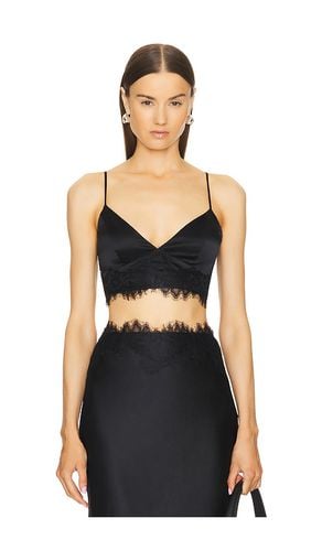 Kelvis Lace Trim Bra Top in . - size S (also in L, XS, XXS) - L'AGENCE - Modalova