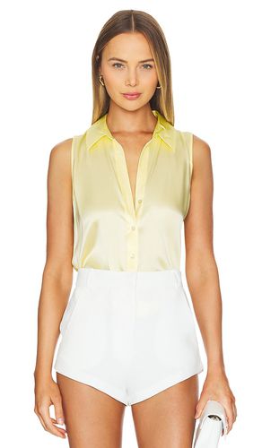 Emmy Sleeveless Blouse in Yellow. - size L (also in M, S, XL, XS) - L'AGENCE - Modalova