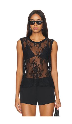 Brax lace muscle tank en color talla XL en - Black. Talla XL (también en XS, XXS) - L'AGENCE - Modalova