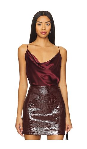 Calista Cowl Neck Cami in Wine. - size M (also in XL, XS, XXS) - L'AGENCE - Modalova