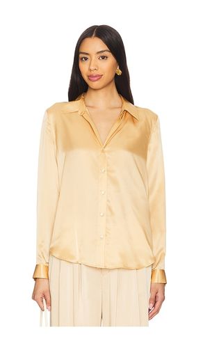 Tyler Long Sleeve Blouse in Ivory. - size L (also in M, S, XL) - L'AGENCE - Modalova