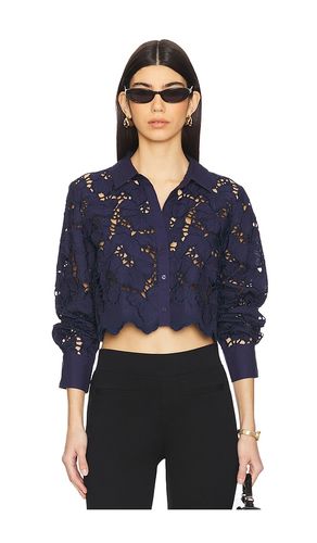 Seychelle Cropped Buttondown Shirt in . - size L (also in M, S, XL, XS, XXS) - L'AGENCE - Modalova