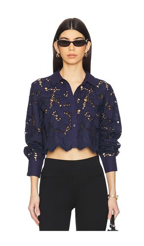 Seychelle Cropped Buttondown Shirt in . - size L (also in M, S, XL, XXS) - L'AGENCE - Modalova